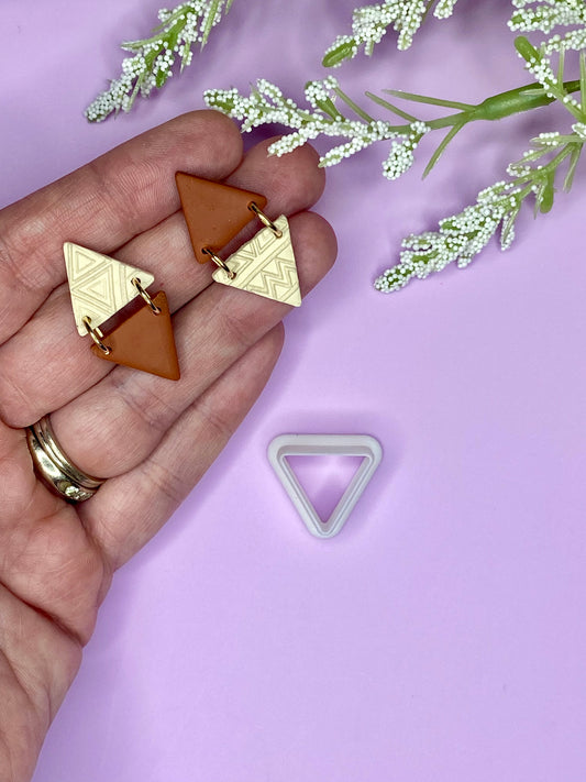 Triangle Stud - Polymer Clay Cutters