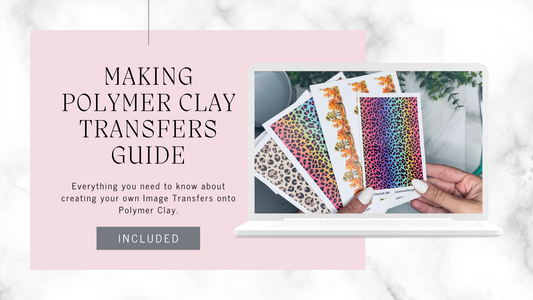 How to make Polymer Clay Tattoo Image Transfers