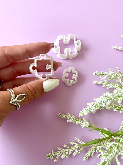 Puzzle Piece - Polymer Clay Cutter Set
