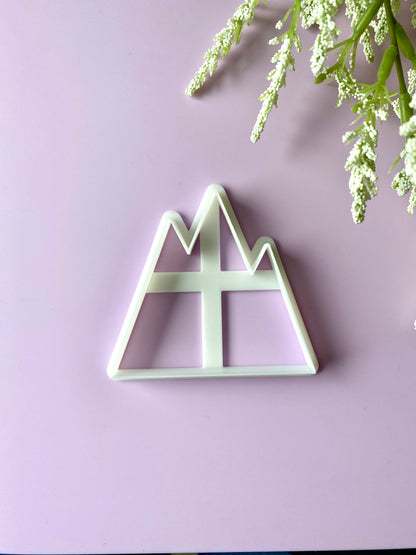 Mountain Ornament Car Hanger - Polymer Clay Cutters