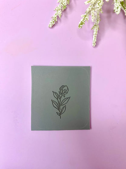 Polymer Clay Texture Mat - Floral 1