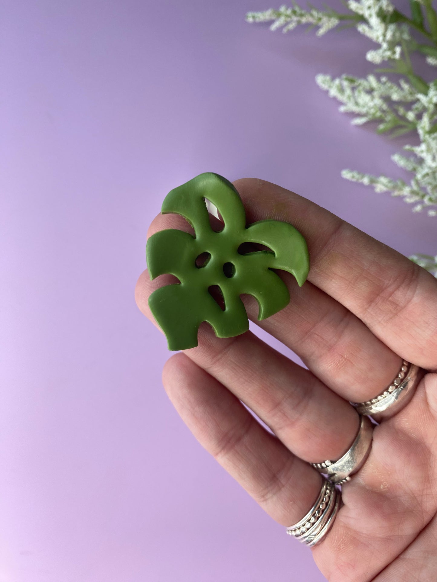 Intricate Monstera - Polymer Clay Cutter