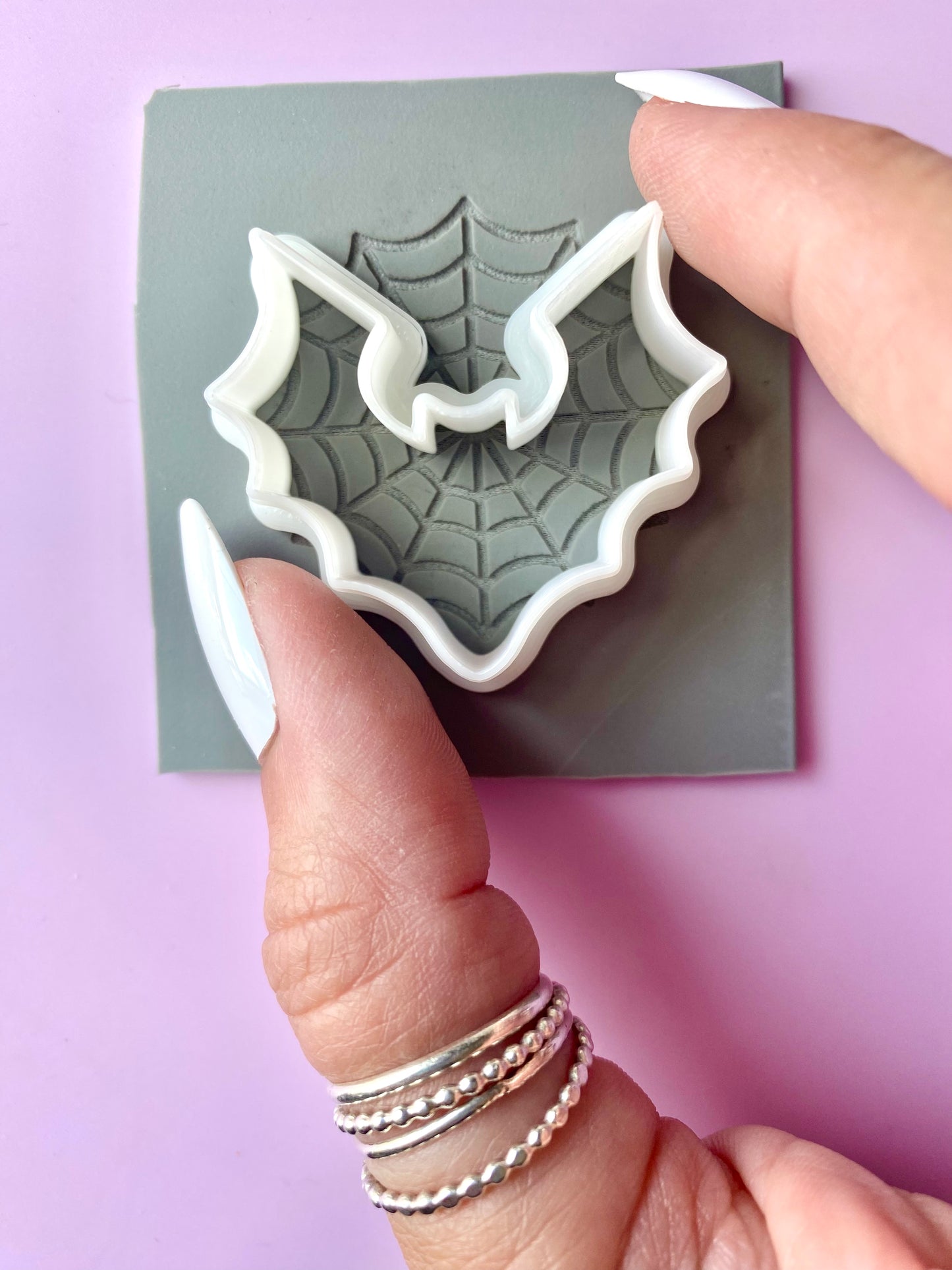Spider Web - Polymer Clay Texture Mat