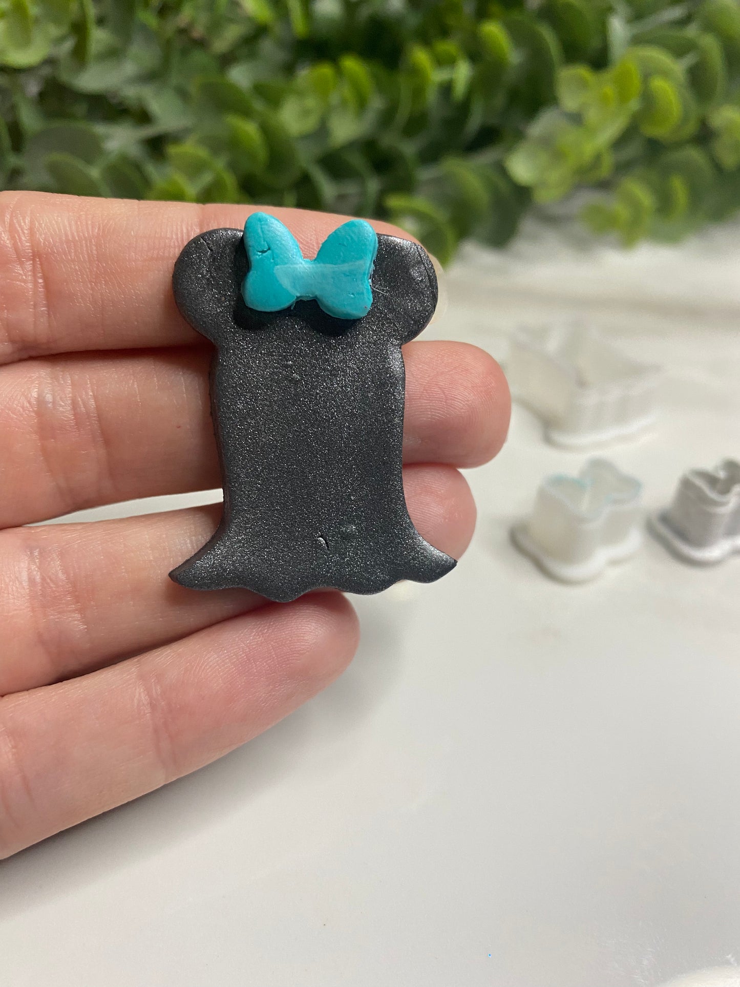Ghost in Bows - Polymer Clay Cutters