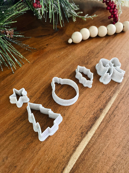 Christmas Holiday Cutter Set - Polymer Clay Cutters