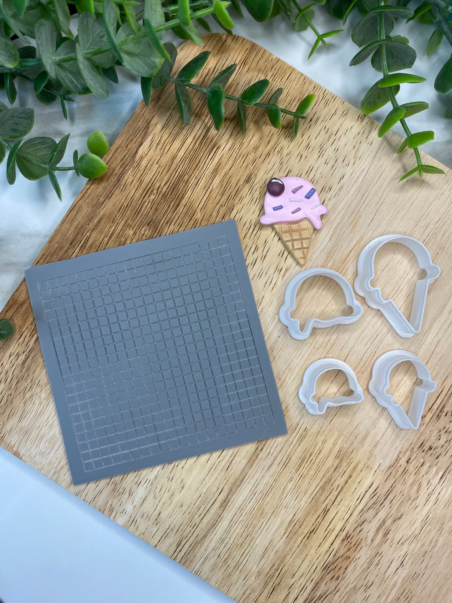 Waffle - Polymer Clay Texture Mat
