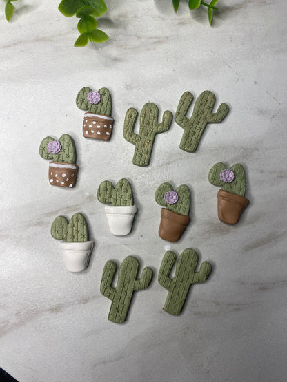 1.4 Inch Cactus - Polymer Clay Cutter Set