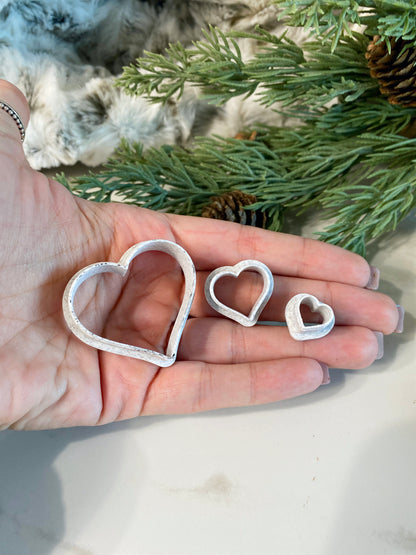 Heart Cutter Set - Polymer Clay Cutter