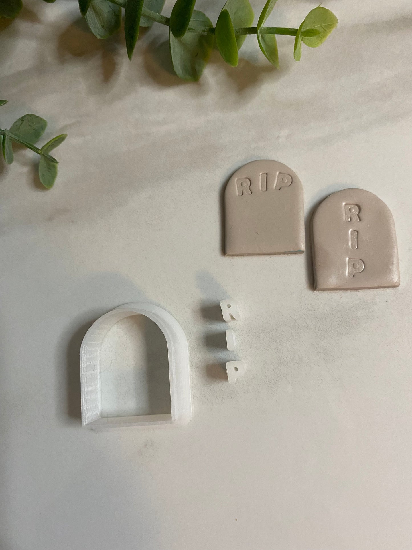 Gravestone - Polymer Clay Cutters