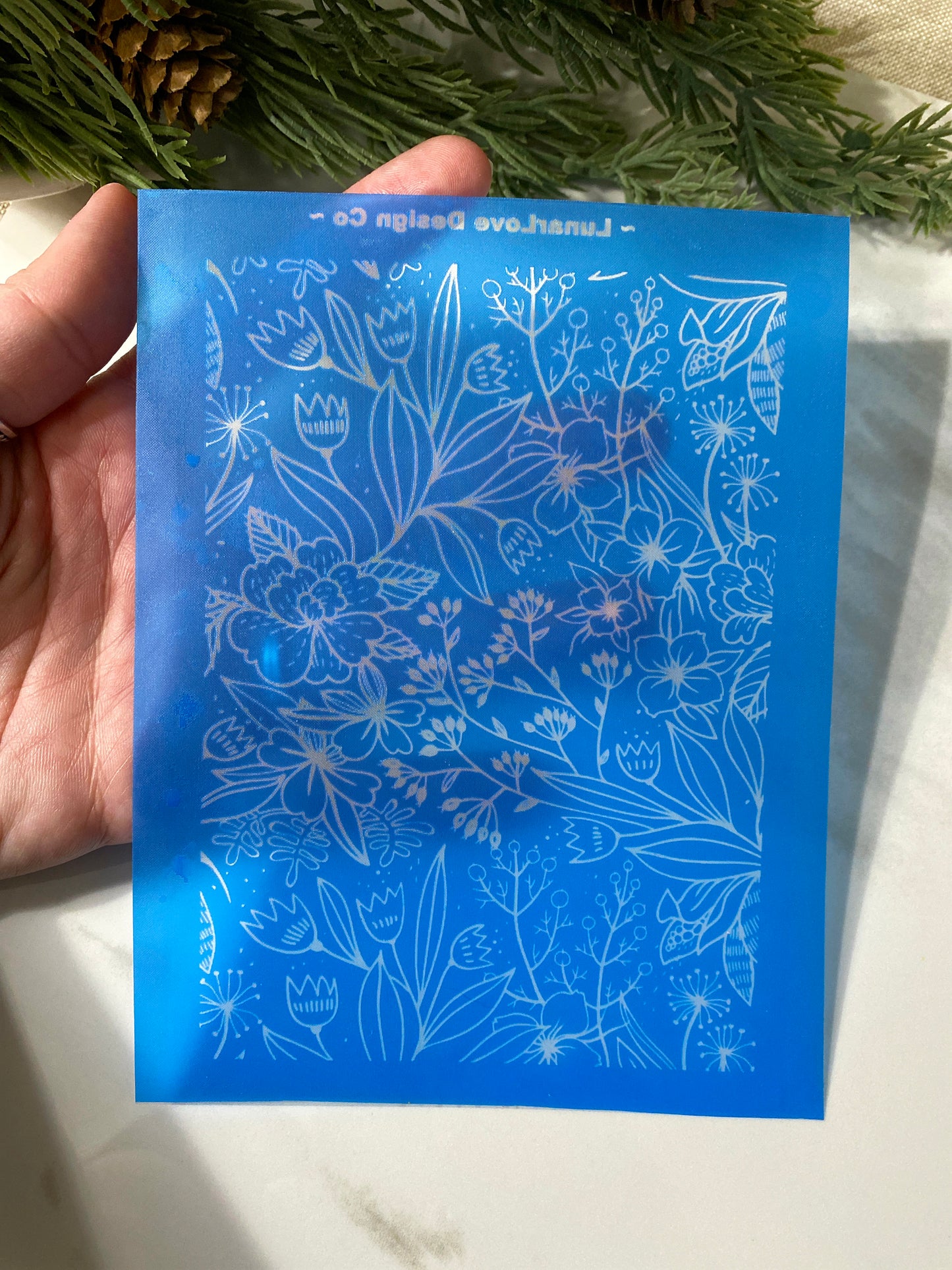 Sketchbook - Polymer Clay Silkscreen