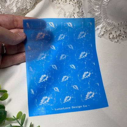 Poppies - Polymer Clay Silkscreen
