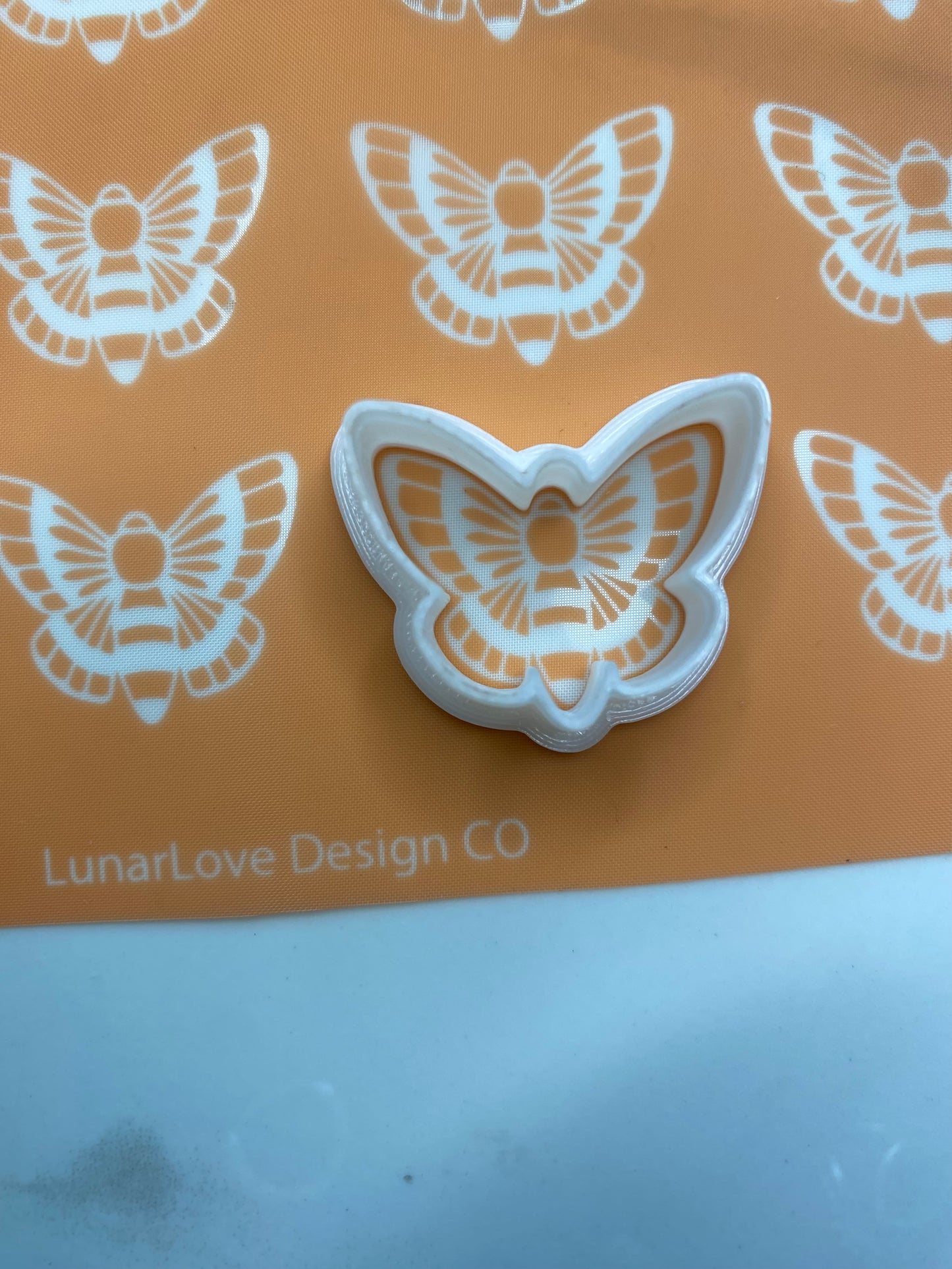 Butterfly Moth - Polymer Clay Silkscreens